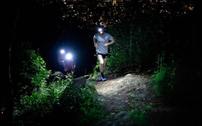 Elige tu linterna frontal para correr de noche